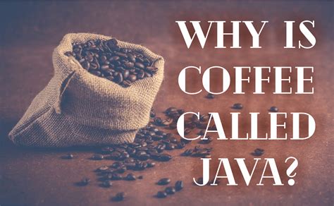 what does java coffee mean