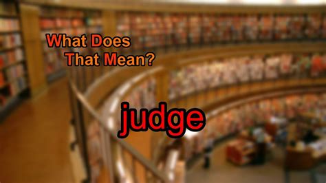 what does judge of character mean