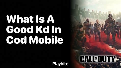 what does kd ratio mean in cod
