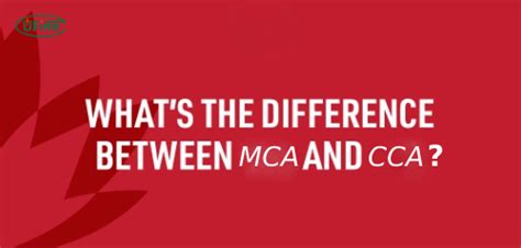 what does mca mean in electrical terms