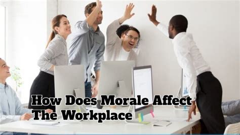 what does morale in the workplace mean