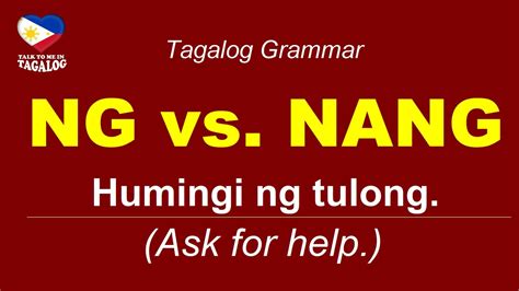what does nag mean in tagalog
