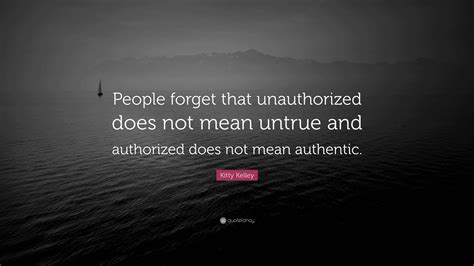 what does not authorized mean