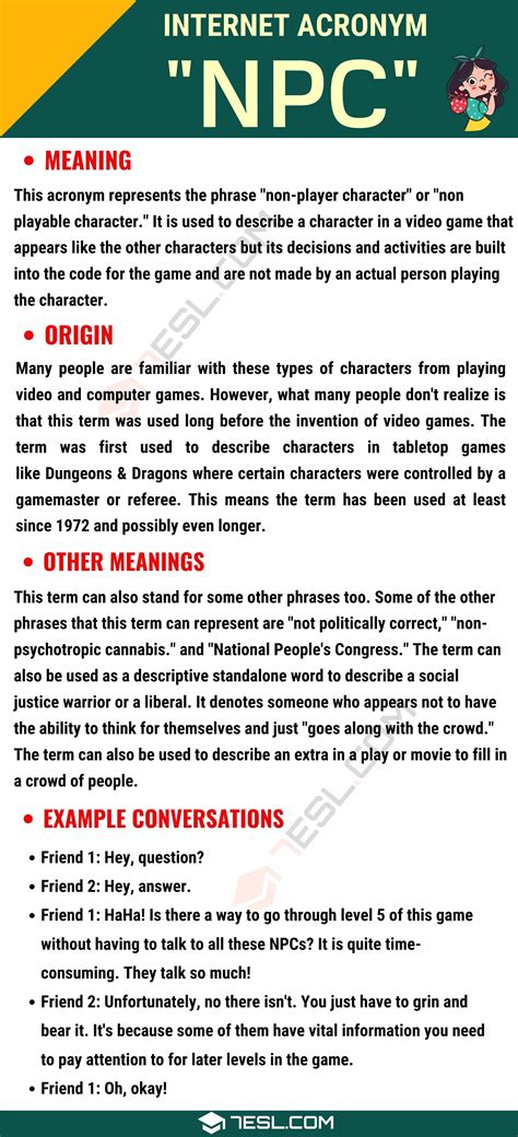 what does npc mean