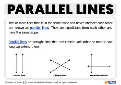 what does parallel lines in a triangle mean
