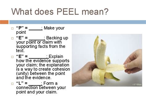 what does peel mean in league