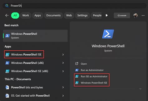 what does powershell ise stand for