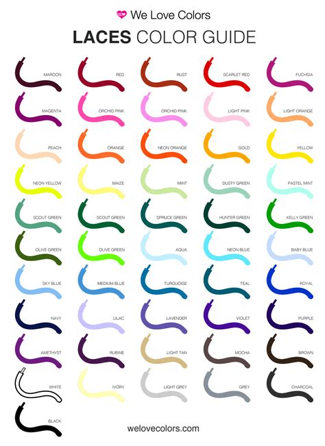 what does purple mean in lace code