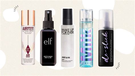 what does setting spray have in it