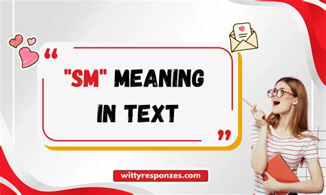 what does sm mean in text language