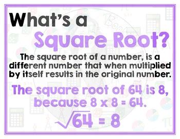 what does square root mean in math terms