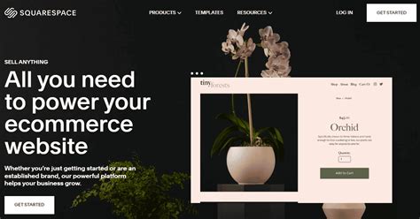 what does squarespace business plan include