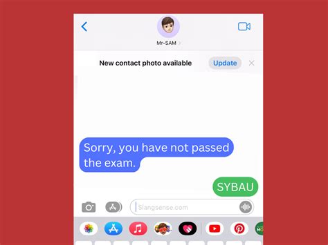 what does sybau stand for in text from a guy