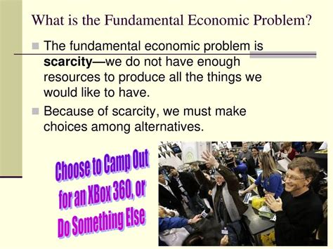 what does the basic economic problem mean