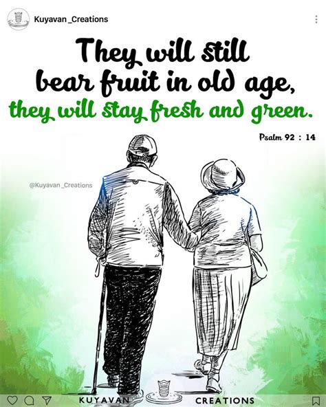 what does the bible says about old age