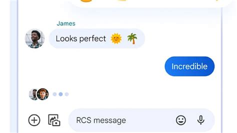 what does the blue light on android text messages mean