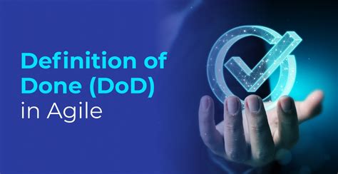 what does the definition of done mean in agile
