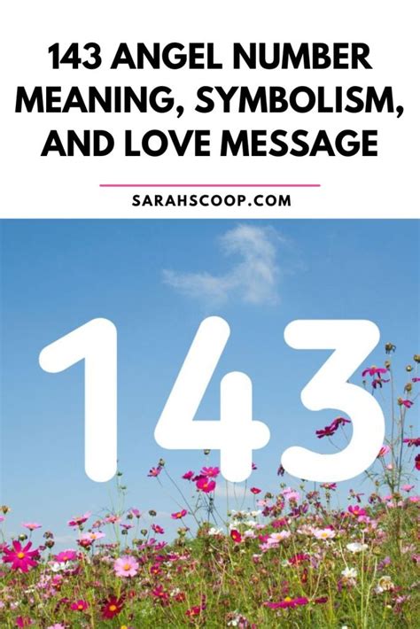 what does the number 143 mean in love