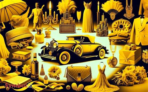 what does the yellow light symbolize in the great gatsby