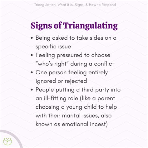 what does triangulation mean in psychology