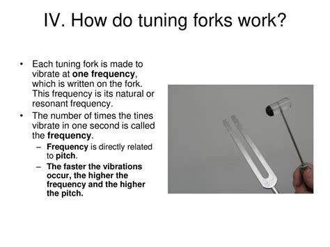 what does tuning fork mean in physics