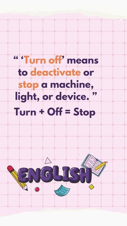 what does turn off mean in a relationship