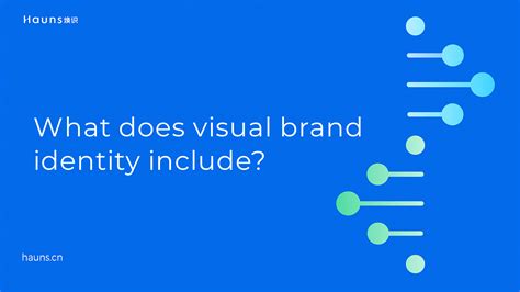 what does visual identity include