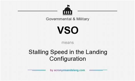 what does vso stand for aviation