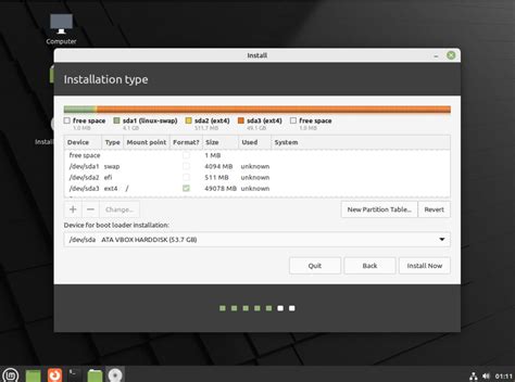 what file system does linux mint use