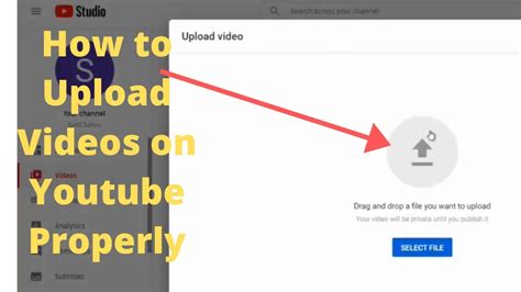 what file type do you need to upload to youtube