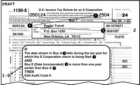 what form is the naics code on tax return
