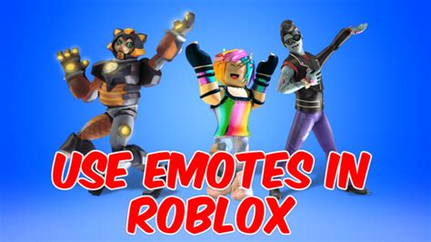 what games can you use emotes in roblox
