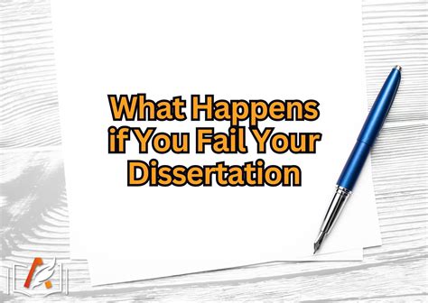 what happens if my dissertation is failed