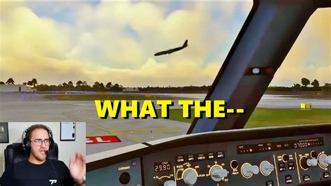 what happens if you crash in a flight simulator