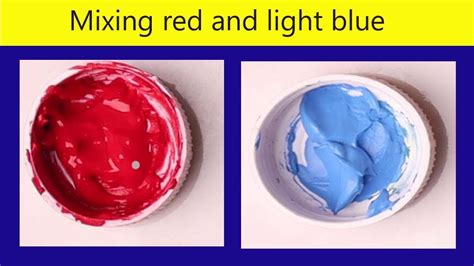 what happens when red and blue mix