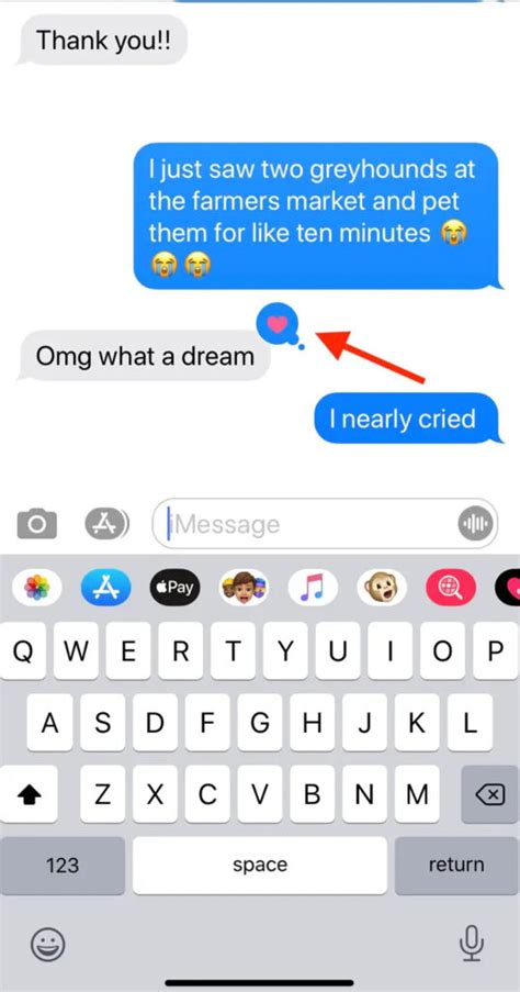 what happens when you emphasize a text message