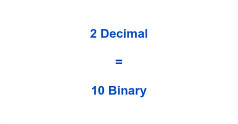 what is 2 in binary