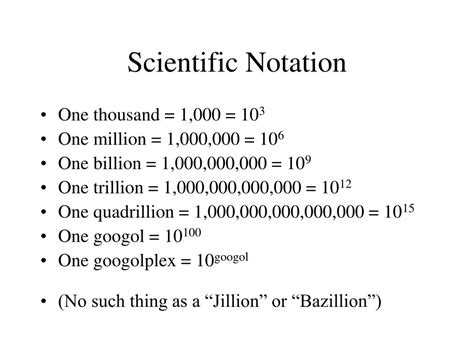 what is 3 billion in scientific notation
