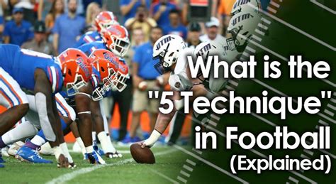 what is a 5-technique in football