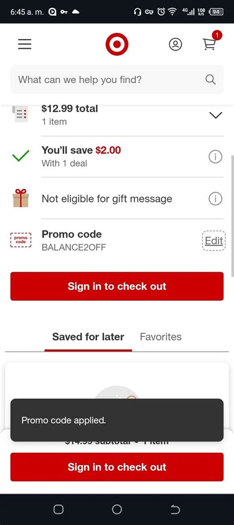 what is a code 3 at target