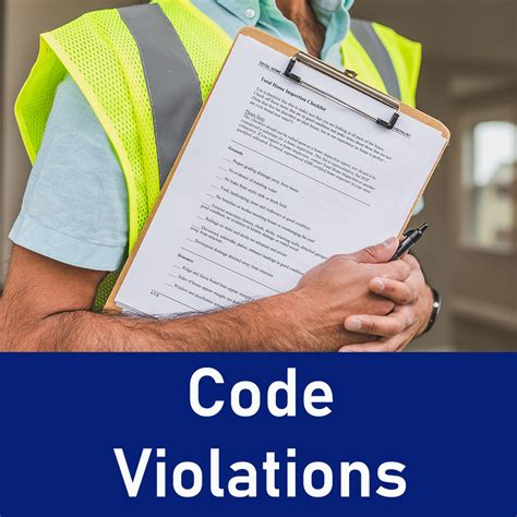 what is a code violation in real estate