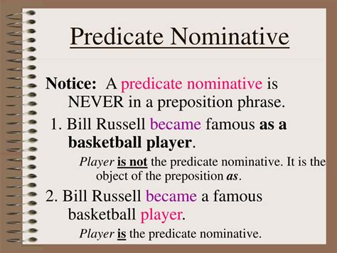 what is a compound predicate nominative