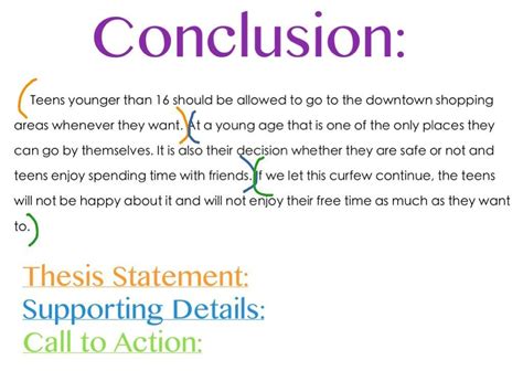 what is a conclusion in persuasive writing