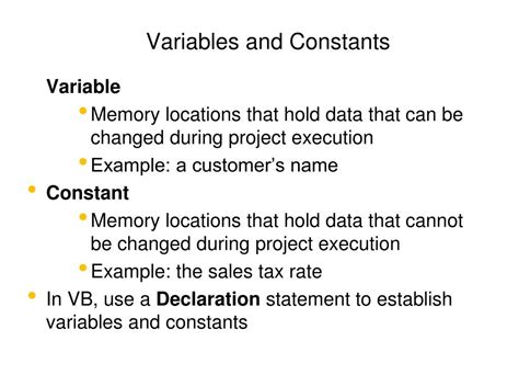 what is a constant variable in statistics