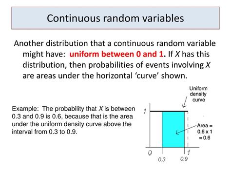 what is a continuous random variable in statistics