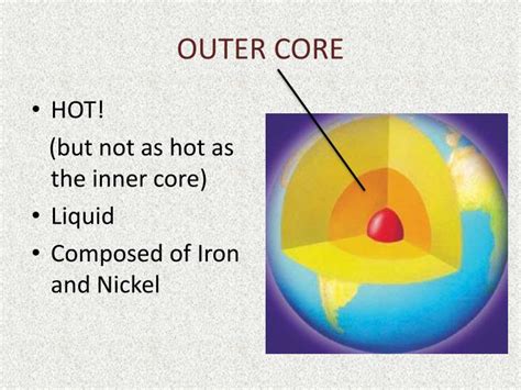 what is a cool fact about the outer core