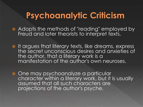 what is a criticism of psychoanalysis