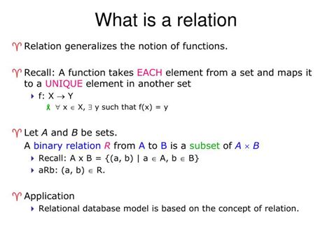 what is a discrete relationship in math