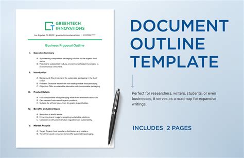 what is a document outline