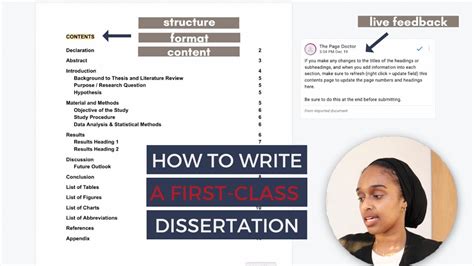 what is a first class dissertation